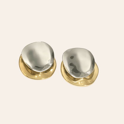 Caitlin Two Toned Earring